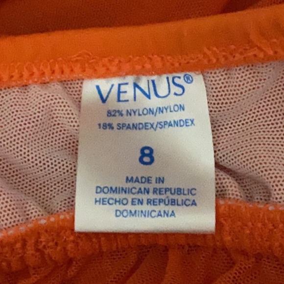 Venus Vintage HalterTop Swimwear Handkerchief Fairycore Coquette Beach Size 8 - Picture 5 of 7